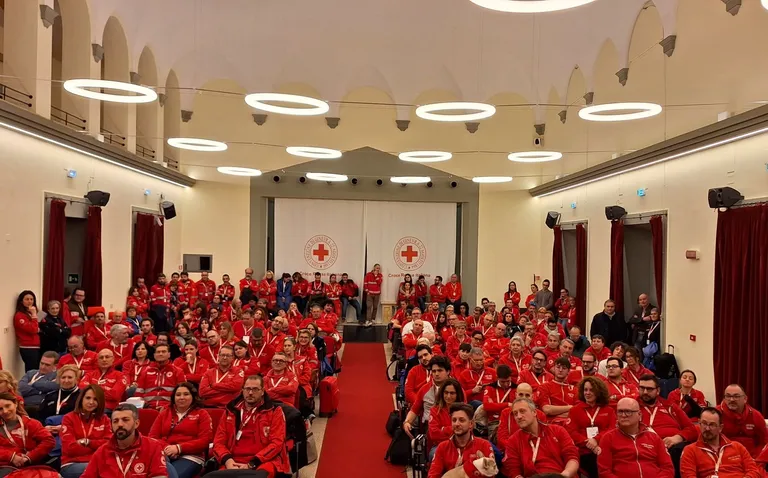 Aula del Corso di Accesso CRI Correggio